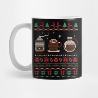 Coffeelover Ugly Christmas Mug